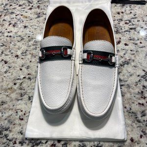 Gucci Men's Driver (White) 100% Authentic
